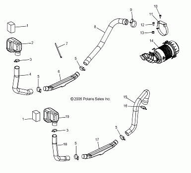 ENGINE and CLUTCH AIR INTAKE - R06RD50AB/AC (4999203249920324C14)