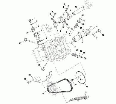 INTAKE and EXHAUST - A00CK42AA (4949304930C012)