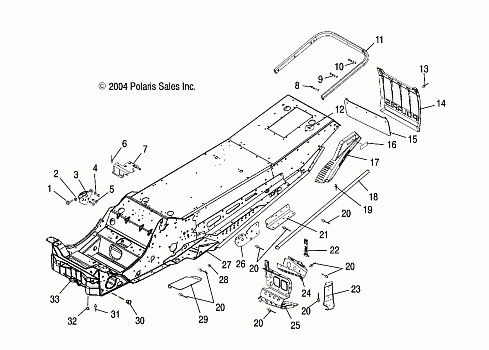 CHASSIS - S05ND4BS (4992649264A03)