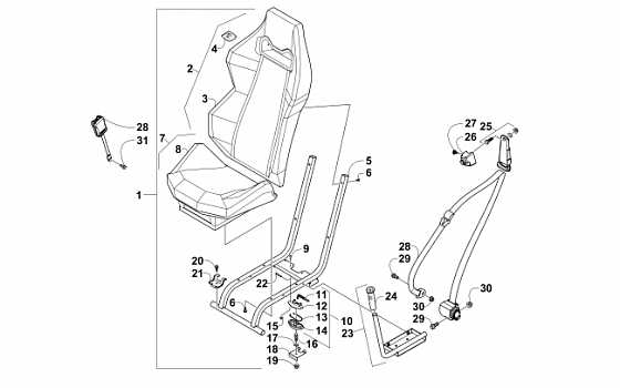 FRONT SEAT ASSEMBLY