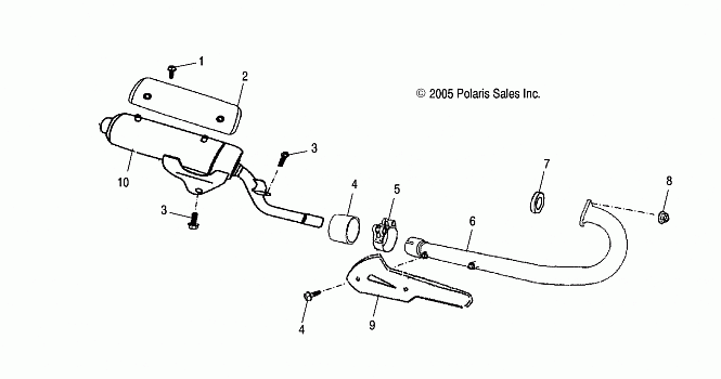 EXHAUST - A06PB20VA/VB (4999202869920286B02)