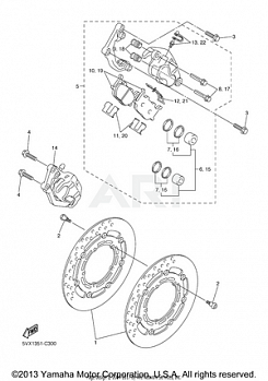 FRONT BRAKE CALIPER