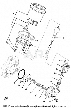 SPEEDOMETER UNIT