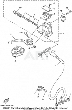 FRONT MASTER CYLINDER