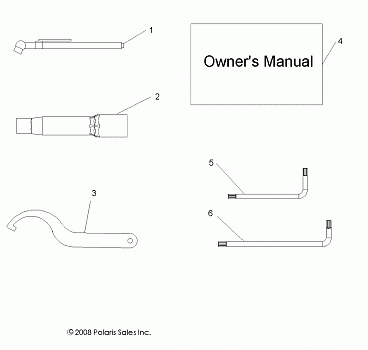 TOOLS, TOOL KIT - A10GJ45AA (49ATVTOOL09OUT450)