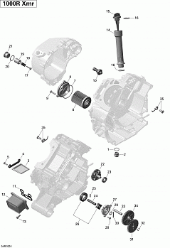 Engine Lubrication - 1000R EFI