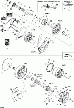 Driven Pulley 800HO