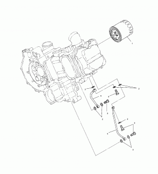 OIL FILTER - A01CH50EB (4964466446D012)