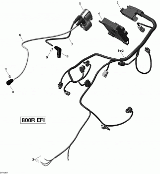 Engine Harness And Electronic Module