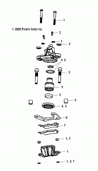 CALIPER, REAR - A05MH68AC/AS/AT/AU/AW (4999200139920013B05)