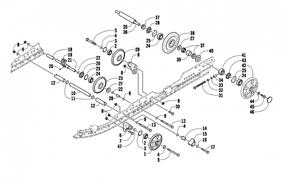 IDLER WHEEL ASSEMBLY