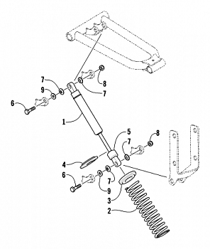 FRONT SUSPENSION SHOCK ABSORBER