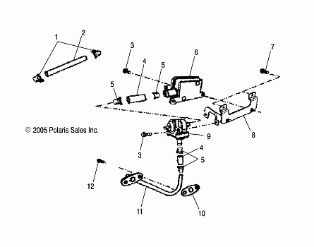 ENGINE, AIR INJECTION SYSTEM - A09PB20EB (4999202509920250A04)