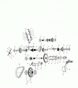 GEARCASE (Internal Components) - A01CH50AA (4964466446C013)