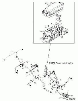 ELECTRICAL, WIRE HARNESS - Z17VBE87N2 (701138)