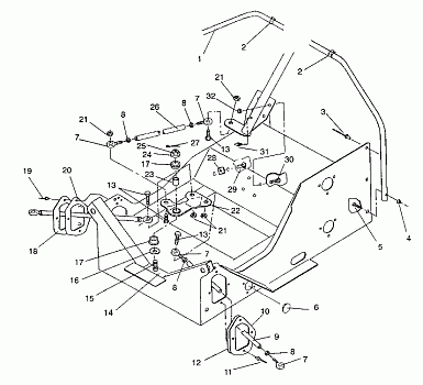 STEERING ASSEMBLY SPORT / 0930443 (4922942294014A)