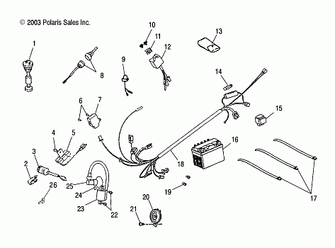 ELECTRICAL PARTS - A04KA05CA (4987878787C03)