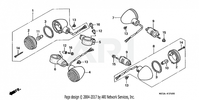 FRONT + REAR TURN SIGNAL