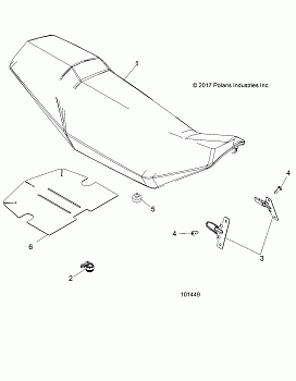 BODY, SEAT - A18SVE95BR