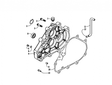 TRANSMISSION CASE ASSEMBLY