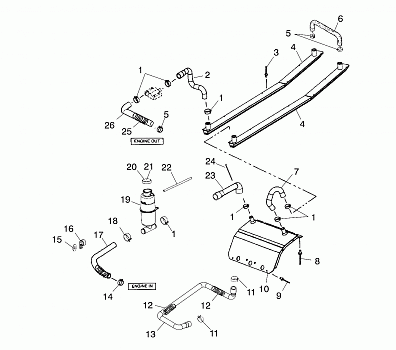 COOLING SYSTEM - S02NP7CS/S02NE7CS (4973447344B07)