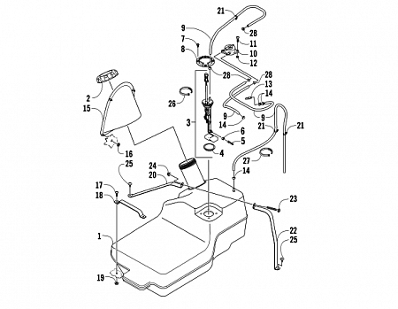 GAS TANK ASSEMBLY