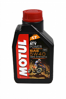 Масло моторное Motul ATV Power 4T 5W40 ( 1л ) 105897
