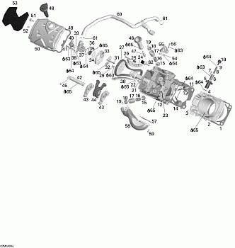 Cylinder and Cylinder Head - Front Side