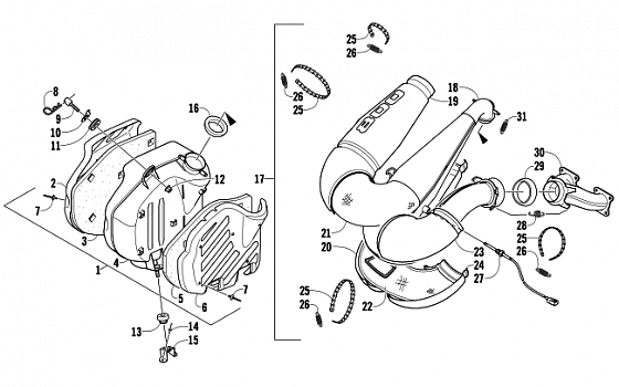 EXHAUST ASSEMBLY