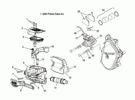 BRAKE - S05NJ5BS/A (4992769276B03)