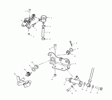 REAR BRAKE MASTER CYLINDER - A01BG50AA (4963766376C002)