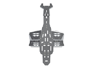 Защита днища Honda TRX 420/500 2017+  40.3592