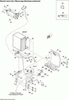 Battery And Starter