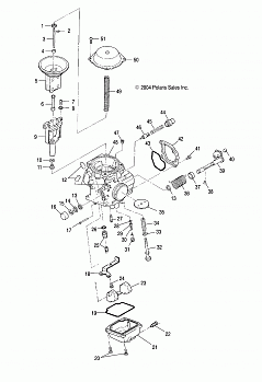 CARBURETOR - A03CH59AA/AF/AG (4994229422D11)