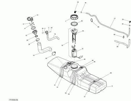 Fuel System - With Suspension