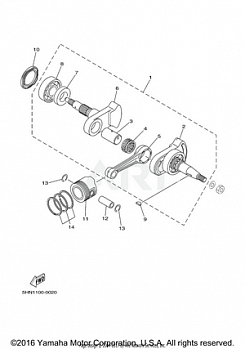 CRANKSHAFT PISTON