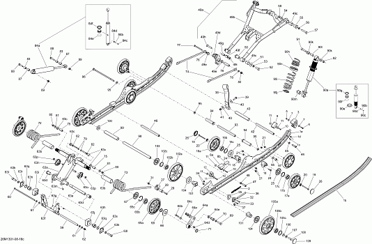 Rear Suspension MXZ TNT