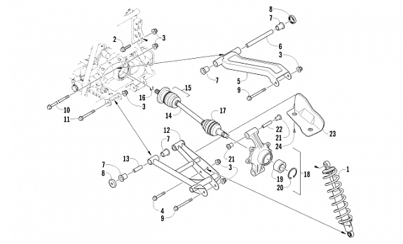 REAR SUSPENSION ASSEMBLY