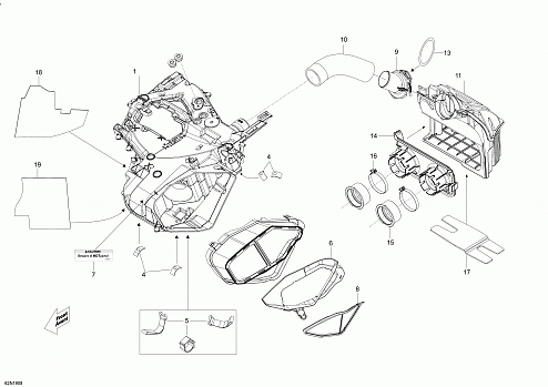 Air Intake Manifold - 550F