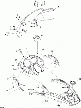 Windshield And Console