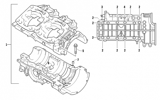 CRANKCASE ASSEMBLY