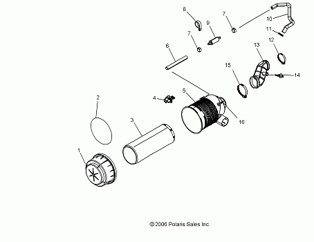 ENGINE, AIR INTAKE SYSTEM - R09HH50AG/AR (49RGRAIRBOX07500EFI)