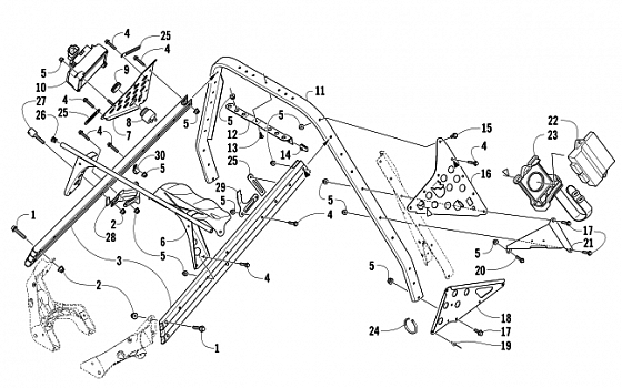 STEERING SUPPORT ASSEMBLY