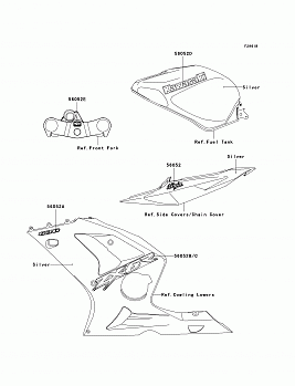 Decals(Silver)(ZX636-B1)