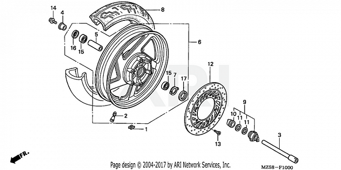 FRONT WHEEL