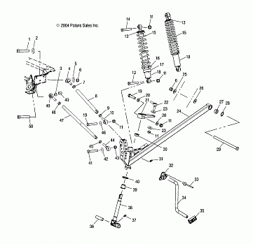 FRONT SUSPENSION - S05NJ5BS/A (4992769276B01)