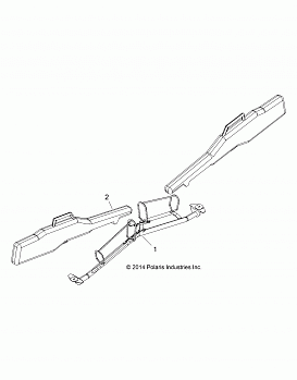 KITS, GUN BOOT and SCABBARD MOUNT - R15RTE87AB/BB/A5 (49RGRGUNBOOT15900XP)