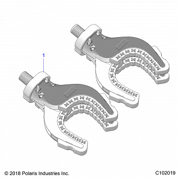 BODY, LOCK AND RIDE RATCHET GRIP - A19SXD95B9 (C102019)