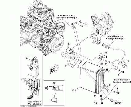 Battery And Starter