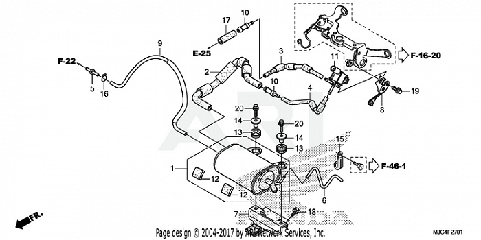 EVAP CANISTER (CBR600RA)